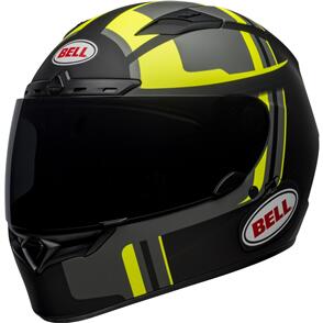 BELL MOTO HELMETS QUALIFIER DLX MIPS TORQUE MATTE BLACK/HI VIZ